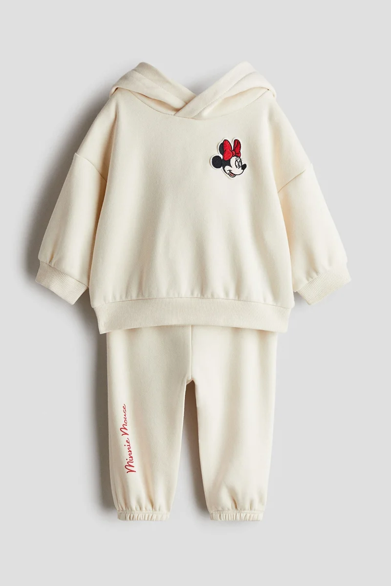 H&M 2-piece motif-detail set