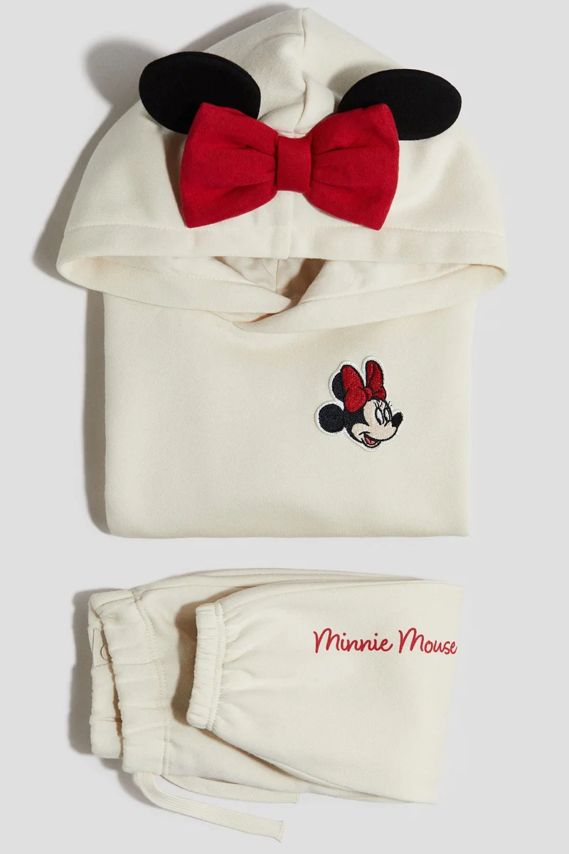 H&M 2-piece motif-detail set