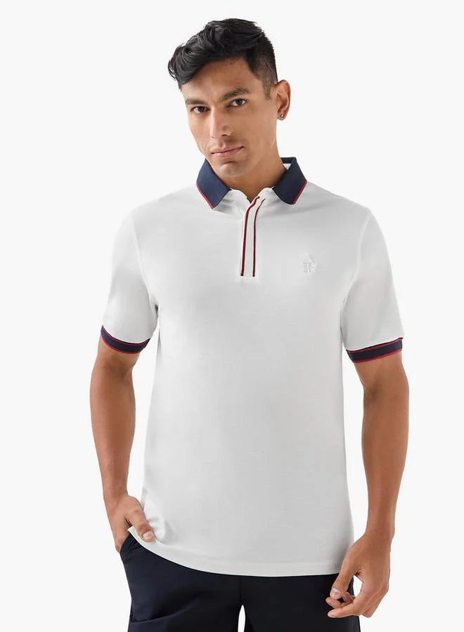 Emperor Logo Embroidered Polo T-shirt