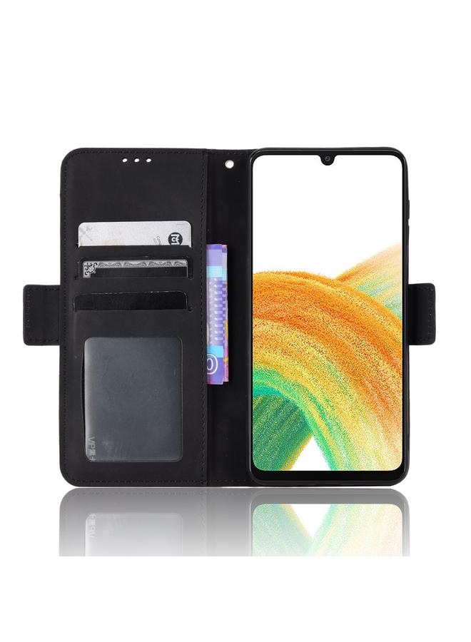 اس-توب جراب لهاتف Samsung Galaxy A33 5G، مصنوع من الجلد بتصميم جلد العجل، قابل للطي أفقيًا - Image 5