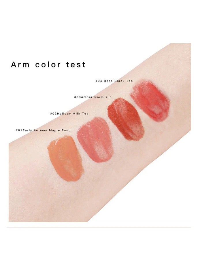 Heng Fang Radiant Glow: HengFang Liquid Blush Multicolor, Shade Game!04 - Elevate Your Beauty  - Image 4