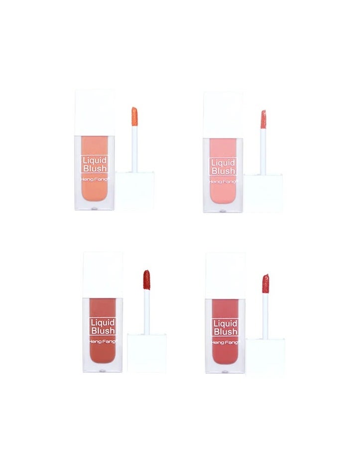 Heng Fang Radiant Glow: HengFang Liquid Blush Multicolor, Shade Game!04 - Elevate Your Beauty  - Image 5