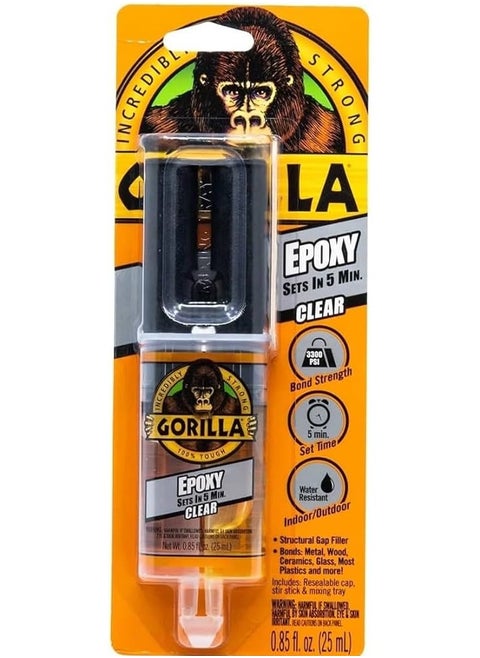 GORILLA epoxy 25 ml clear