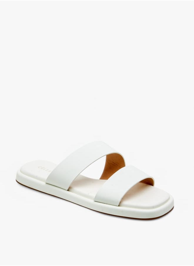 Celeste Women's Solid Slip-On Flat Sandals  - Image 2