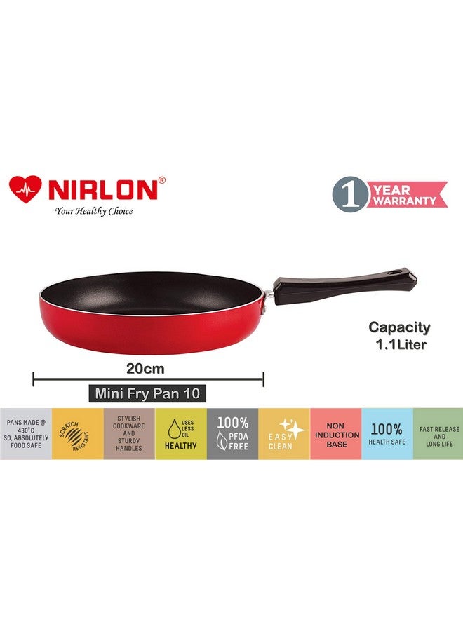 نيرلون مجموعة أدوات مطبخ نيرلون المكونة من 4 قطع من مقلاة وأواني طهي غير لاصقة من الألومنيوم (FT12_FP10_AP7_CS24) - Image 2