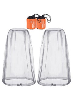 2 Pack Head Net Face Mesh Head Cover for Outdoor Lovers Protect from Fly Screen Mosquito Gnat and Other Flies (Regular Size, Grey) - pzsku/ZD2380E848BD862B367D4Z/45/_/1736571380/9288897a-f16c-4ca4-8a2f-7f5c2ad62404