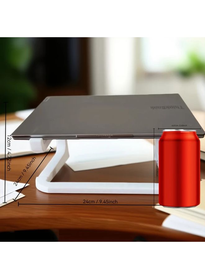 Ergonomic Laptop Stand Black Height Adjustable A Frame Portable Home Office - Image 4