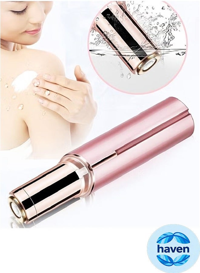 Flawlbss Painless Facial Hair Remover for Women，Painless Hair Removal Device，Rechargeable Facial Hair Removal, for Upper Lip, Chin, Eyebrow, Neck, Leg - Image 1