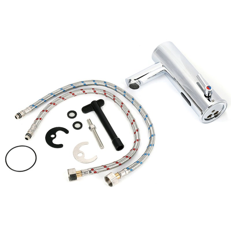 Basin Faucet Watertap Copper Brass AUTO Infrared Sensor Hot and Cold for Bathroom Kitchen - Image 1