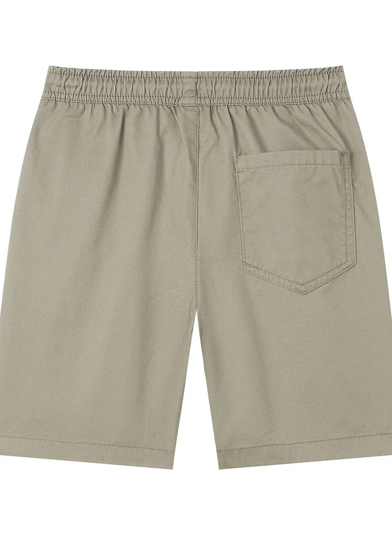 GIORDANO  Kids’ Cotton Twill Drawstring Shorts with Elastic Waist  | Best Price UAE