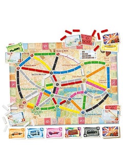 Days of Wonder London Board Game Family Board Game Board Game For Adults And Family Bus Game Ages 8+ For 2 To 4 Players Average Playtime 1015 Minutes Made By Days Of Wonder  - Image 5