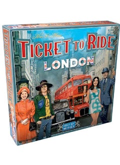 Days of Wonder London Board Game Family Board Game Board Game For Adults And Family Bus Game Ages 8+ For 2 To 4 Players Average Playtime 1015 Minutes Made By Days Of Wonder  - Image 1