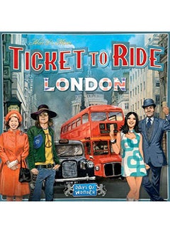 Days of Wonder London Board Game Family Board Game Board Game For Adults And Family Bus Game Ages 8+ For 2 To 4 Players Average Playtime 1015 Minutes Made By Days Of Wonder  - Image 4