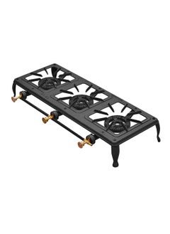 BLACKSTONE Cast Iron Heavy Duty Outdoor Burner Stove for Grilling Camping and Tailgating (TRIPLE BURNER)  - Image 1