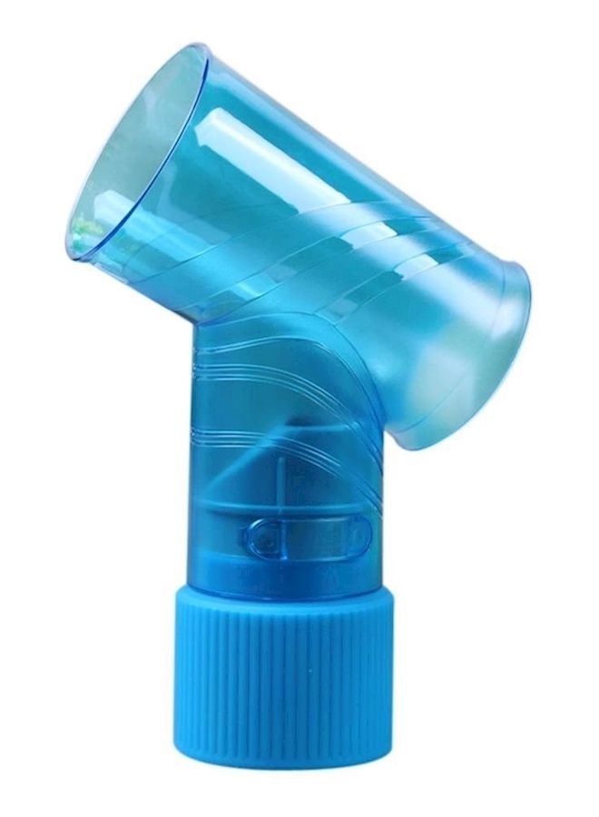 NIBEMINENT Wind Spin Curl Hair Dryer Blue - Image 1