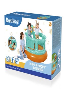Bestway Bestway Up In & Over Hops 'N Hoops Bouncer 152 X 152M X 117Cm 26-52344  - Image 4