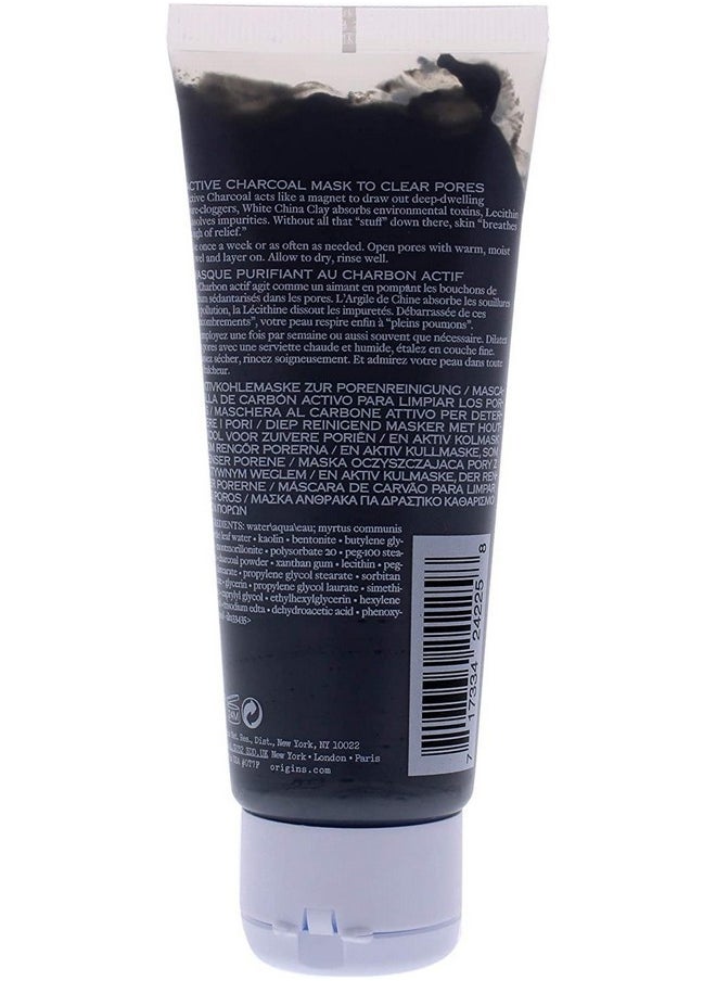 Origins Origins Clear Improvement Active Charcoal Mask for Unisex, 2.5 Fl Oz  - Image 2