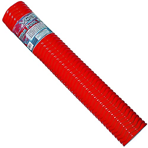 VOS Titan Oversize Foam Pool Noodle Premium Big Super Soft Pool Noodle for Swimming and Floating Pool Floats Lake Floats 1 Pack Raven Red - Image 1