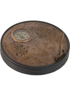Gift Boat Bronze Sundial and Compass
