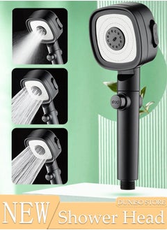 DUNISO Filtered Shower Head with Handheld, High Pressure Water Flow and Multiple Spray Modes Shower Head with Filter, Power Wash for Hard Water, Showerhead with ON/OFF Switch for Pets Bath  - Image 1