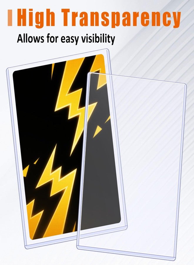 tutata Jumbo Card Hard Sleeves, Top Loader for 5.4x7.4″ Jumbo Card -12 Pack - Image 3