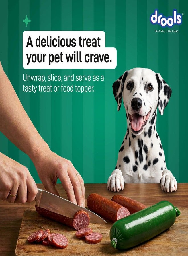 Drools Adult & Puppy Sausage for Dog, 450g | Real Fish Flavour | High Protein | Treat & Food Topper | Grain Free | Best for Training & Bonding | No Preservatives - Image 5
