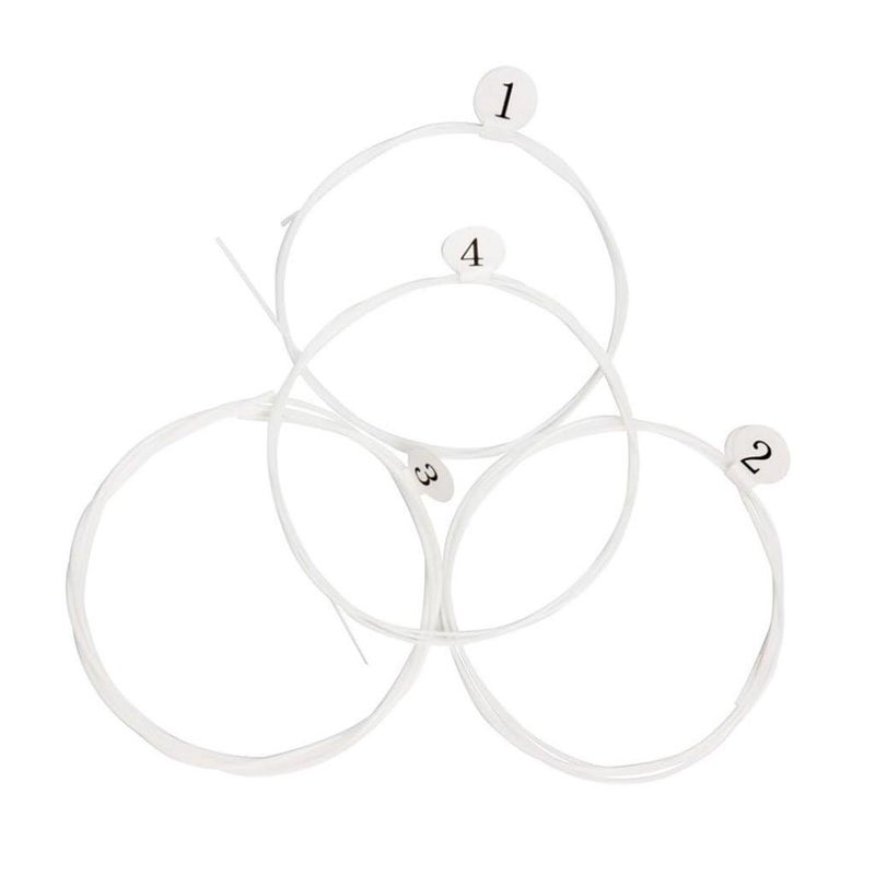 Flare Nylon Ukulele String Replacement Strings for 21" 23" 26" Ukulele Saprano Concert Tenor 1-A,2-E,3-C,4-G - Image 1