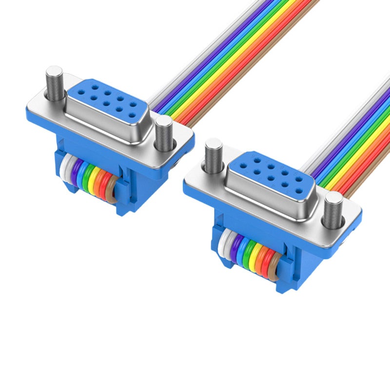 Flexible Male Female RS232 Serial Port Extension Cable 2 Meters for Computer and Industrial Equipment - Image 2