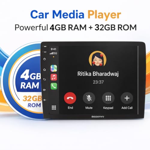 Modorwy Maruti Swift 2024 Original QLED 9” Zlink Car Android Stereo | OS 13 | 4GB+32GB | Display Support Car Play & Android Auto | incl. AHD Rear Camera & Frame with - 1 Year Warranty - Image 2