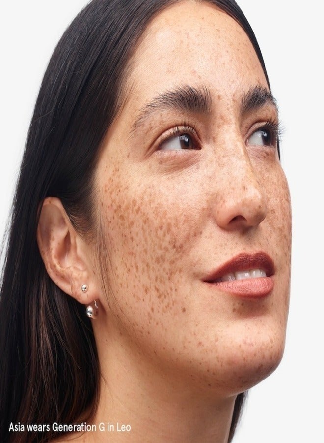 جلوسير أكثر لمعانًا  أحمر شفاه جينيريشن جي بلمسة نهائية غير لامعة، ليو - بني كاكاو محايد - 3 جرام - Image 4