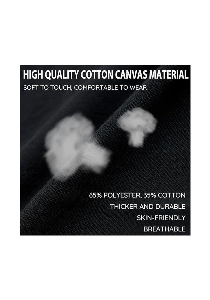 Heavy Canvas Chef Apron with Three Large Pockets for Men and Women - Image 3