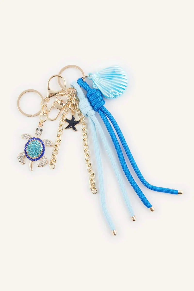 Defacto  Woman Beaded Turtle Keychain for Women | Best Price UAE