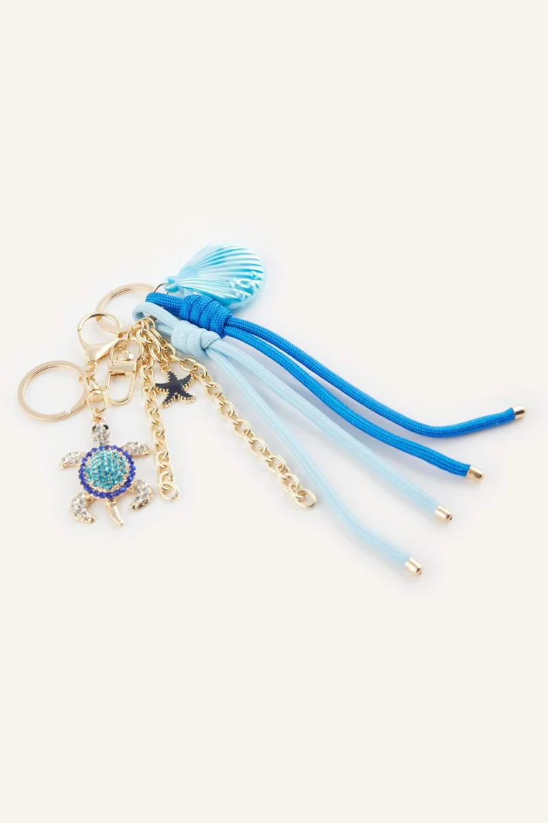 Defacto  Woman Beaded Turtle Keychain for Women | Best Price UAE