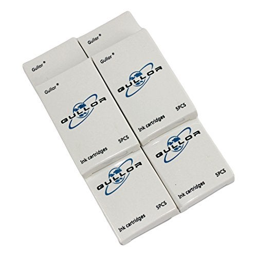 Gullor 30 PCS International Size Pen Ink Cartridge to Fit Jinhao Fountain Pens, BLACK, 6 Packs - Image 5
