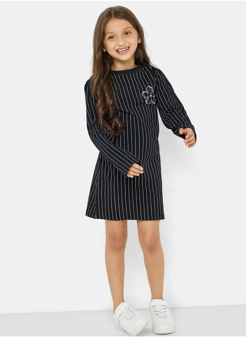 Pinata Casual Midi Dress For Girls