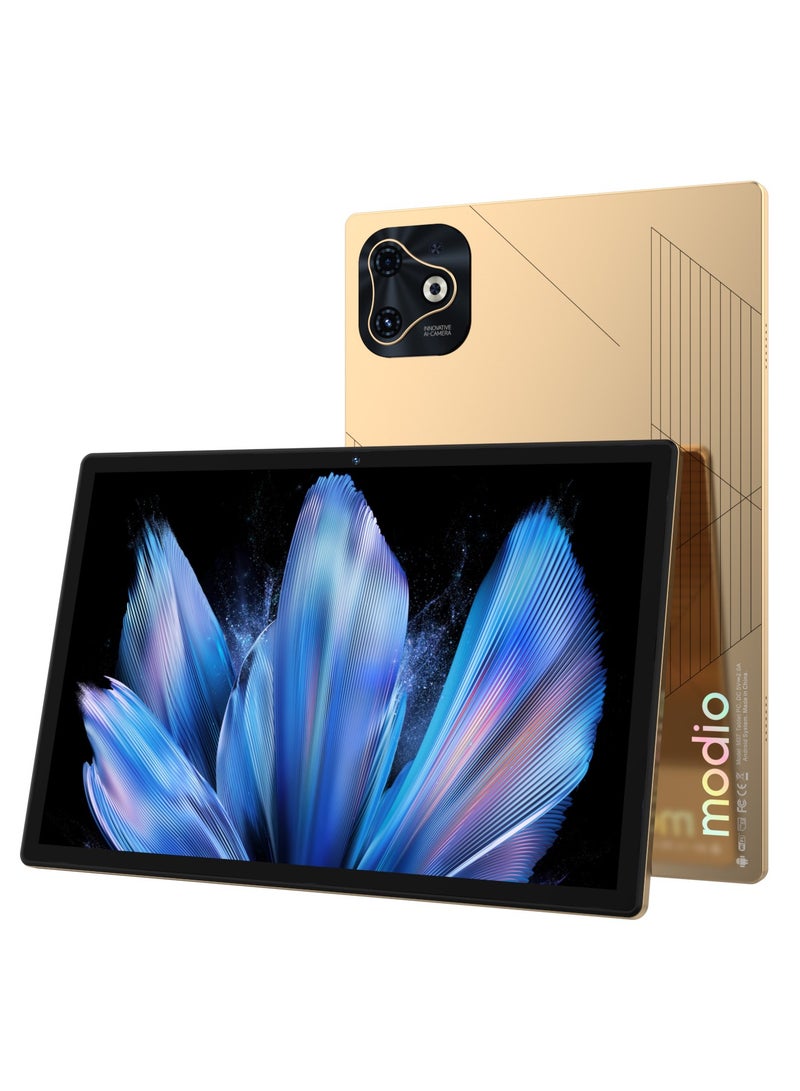 modio M37 5G Wi-Fi 10.1-inch Tablet PC Gold 512GB + 12GB Memory - Image 2