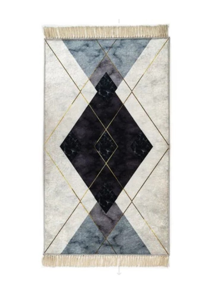 REZLAN UAE حصيرة حمام فاخرة عصرية بحجم 62x93 سم - Image 1