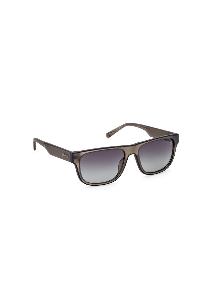 Timberland TIMBERLAND Plastic Rectangular Full Rim Men Polarized Sunglass  - Image 3
