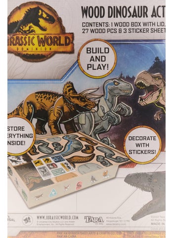 Wood Dinosaur Activity Building Set, Grey - pzsku/ZD2393B92374DA7165DD7Z/45/1746215977/af29c0b4-05e7-416f-955c-a57a545190eb