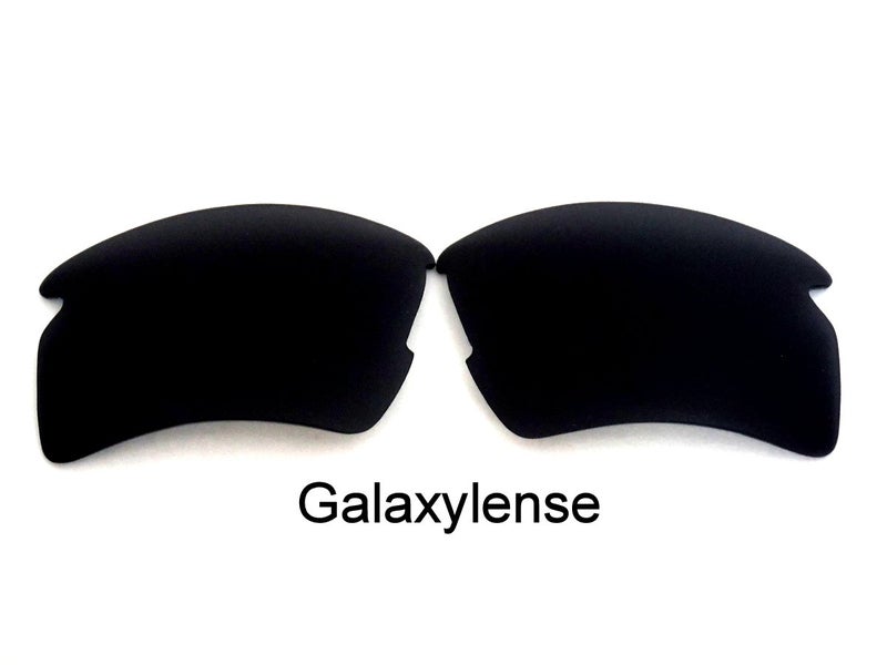 GALAXYLENSE عدسات استبدال جالاكسي لنظارات أوكلي فلاك 2.0 XL الشمسية المتعددة الاختيارات - بولاريد سوداء - Image 2