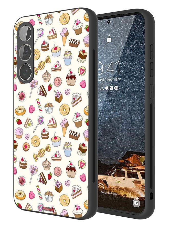 Tolwak Samsung Galaxy S23 Plus 5G Protective Case Cover Pattern Of Favorite Items - Image 1