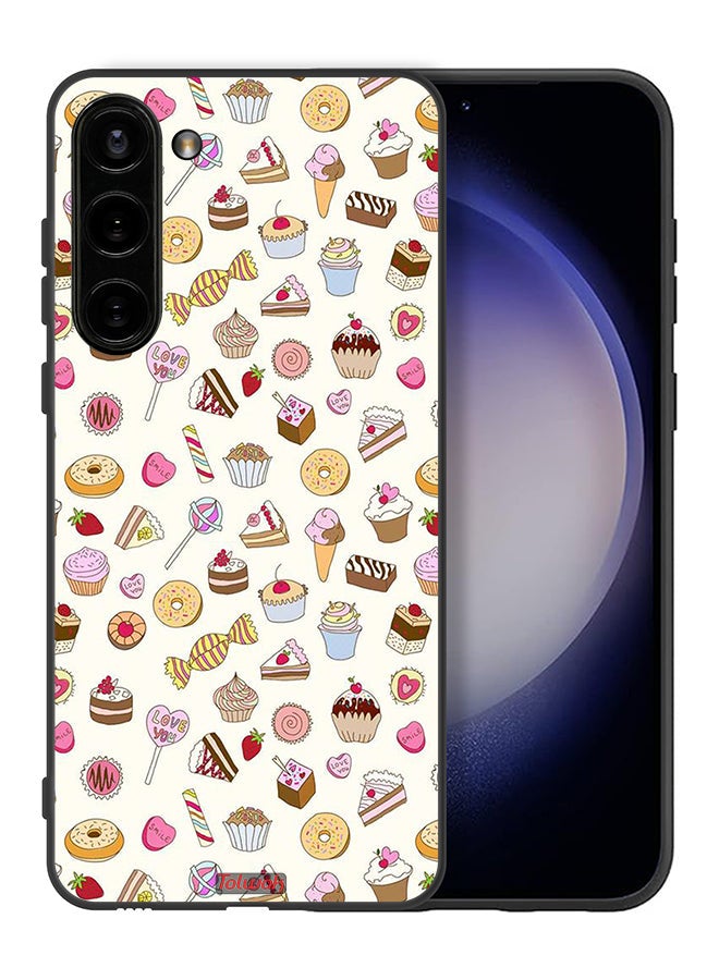 Tolwak Samsung Galaxy S23 Plus 5G Protective Case Cover Pattern Of Favorite Items - Image 2