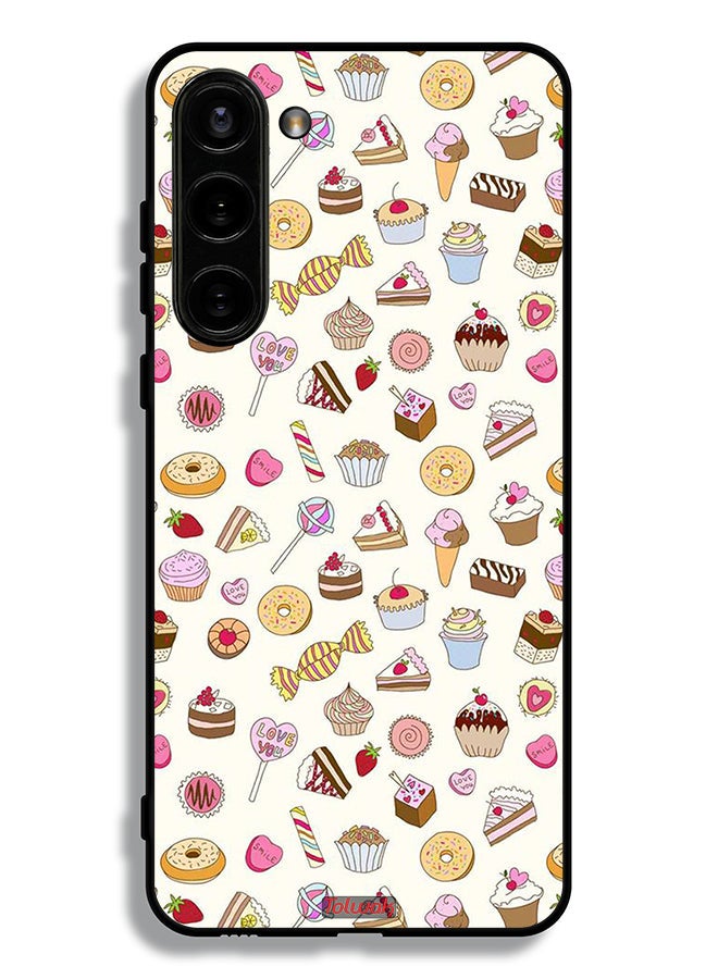 Tolwak Samsung Galaxy S23 Plus 5G Protective Case Cover Pattern Of Favorite Items - Image 3