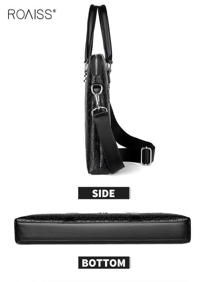 رويس حقيبة الرجال ذات سعة كبيرة ويمكن حملها باليد أو على كتف واحد ، مقاومة للماء ومتينة - Image 3