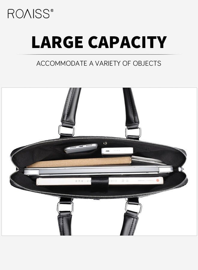 رويس حقيبة الرجال ذات سعة كبيرة ويمكن حملها باليد أو على كتف واحد ، مقاومة للماء ومتينة - Image 5