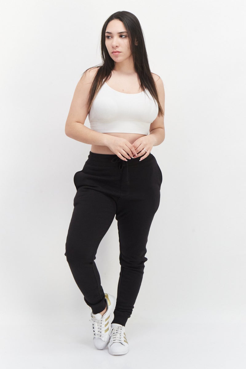 French Connection سروال جوجر عادي للنساء، أسود - Image 4