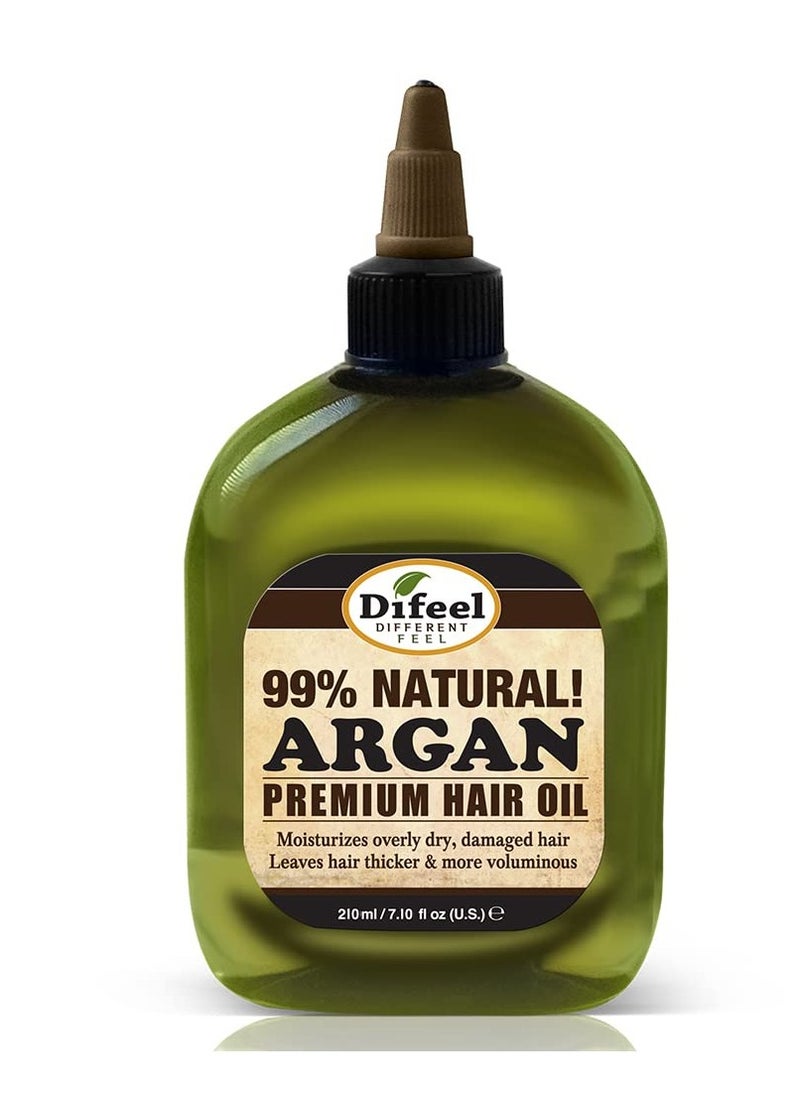 difeel Difeel Premium Natural Hair Oil - Argan Oil 7.1 ounce (4-Pack)  - Image 1