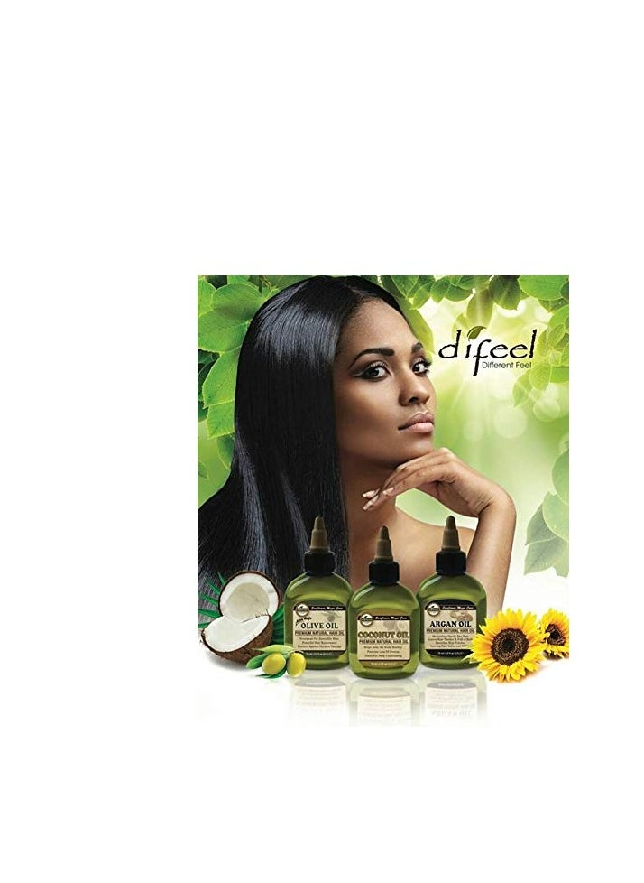 difeel Difeel Premium Natural Hair Oil - Argan Oil 7.1 ounce (4-Pack)  - Image 4