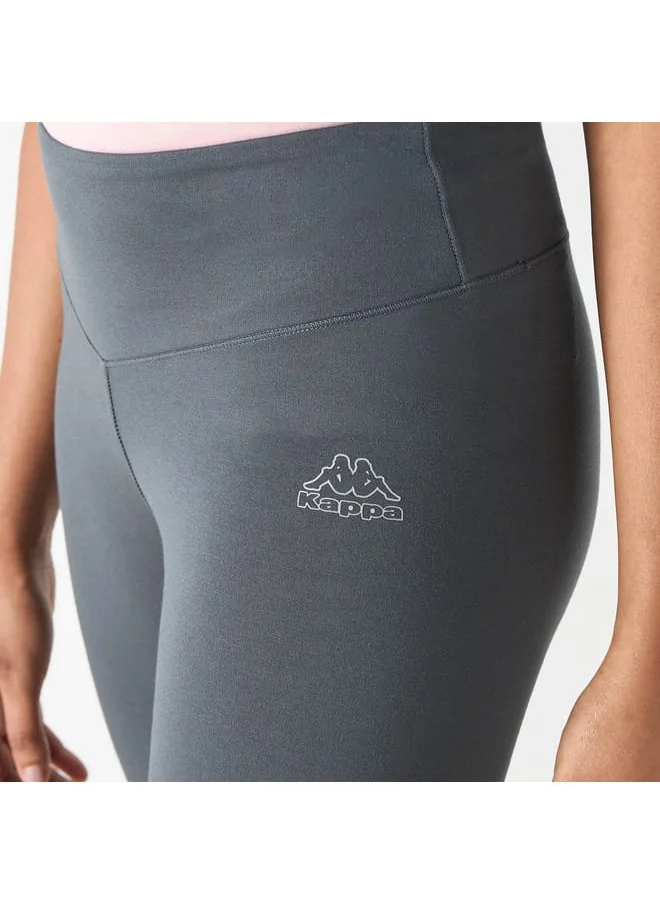 Kappa Kappa Logo Print Leggings with Elasticated Waistband
