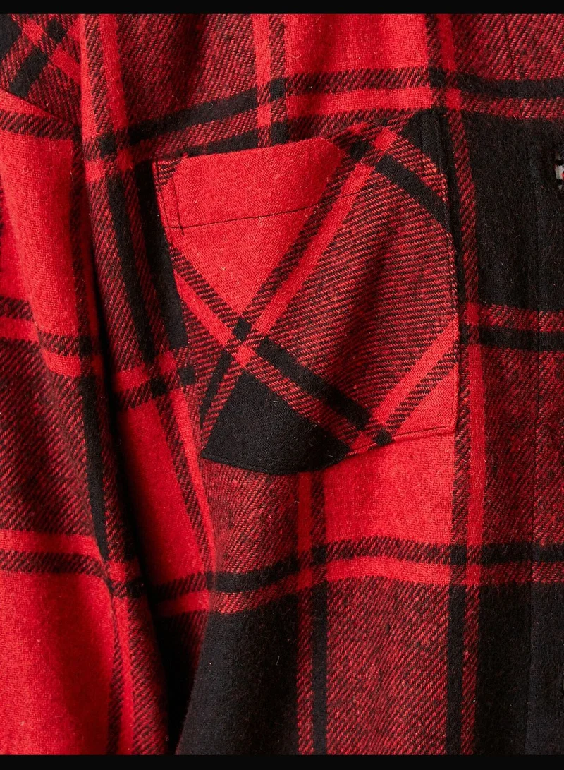KOTON  Plaid Oversize Shirt for Women | Best Price UAE